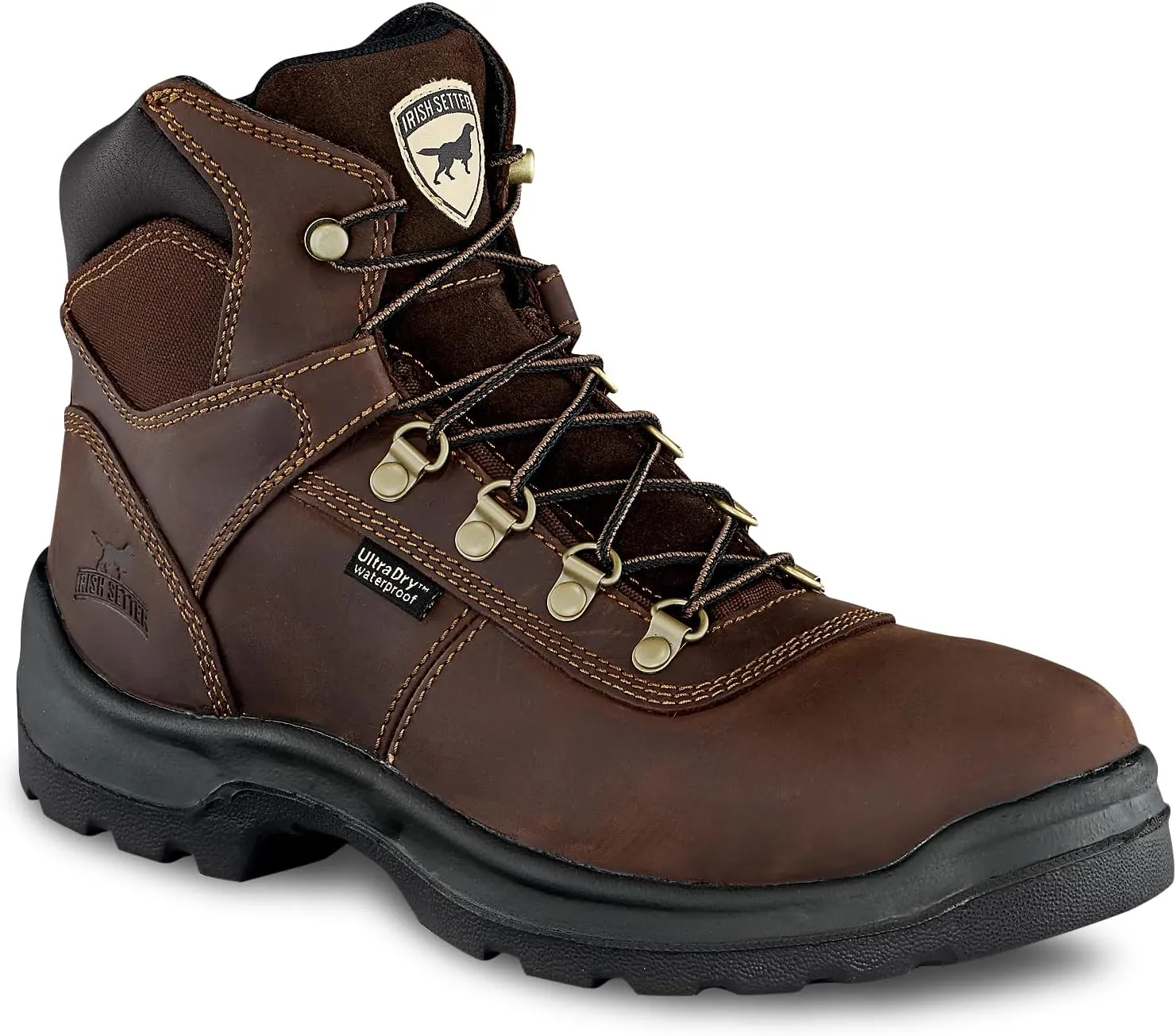 Irish Setter, Ely, Men's, 6", Waterproof, Steel Safety Toe, Work Boot