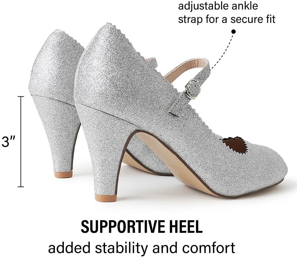 J. Adams Honey Mary Jane Women's Oxford Pumps