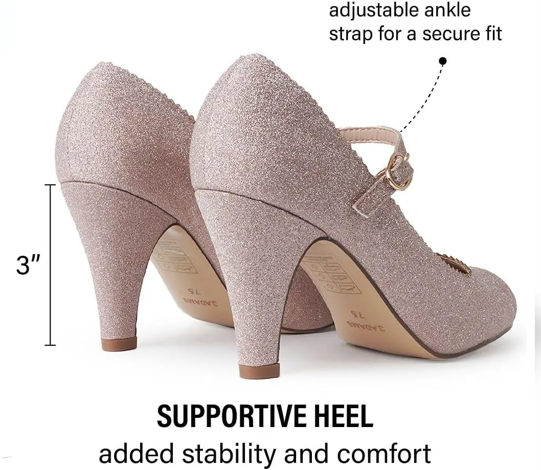 J. Adams Honey Mary Jane Women's Oxford Pumps