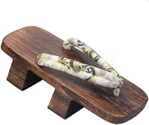 Japanese Style Cosplay Wooden Slippers Ninja Flip Flop Geta Sandal Clogs