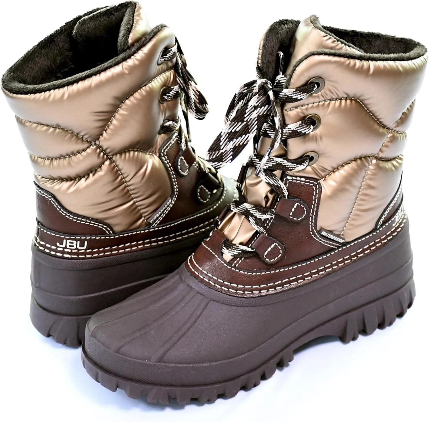 JBU Women's Canyon Waterproof Fashion Mid Calf Boot