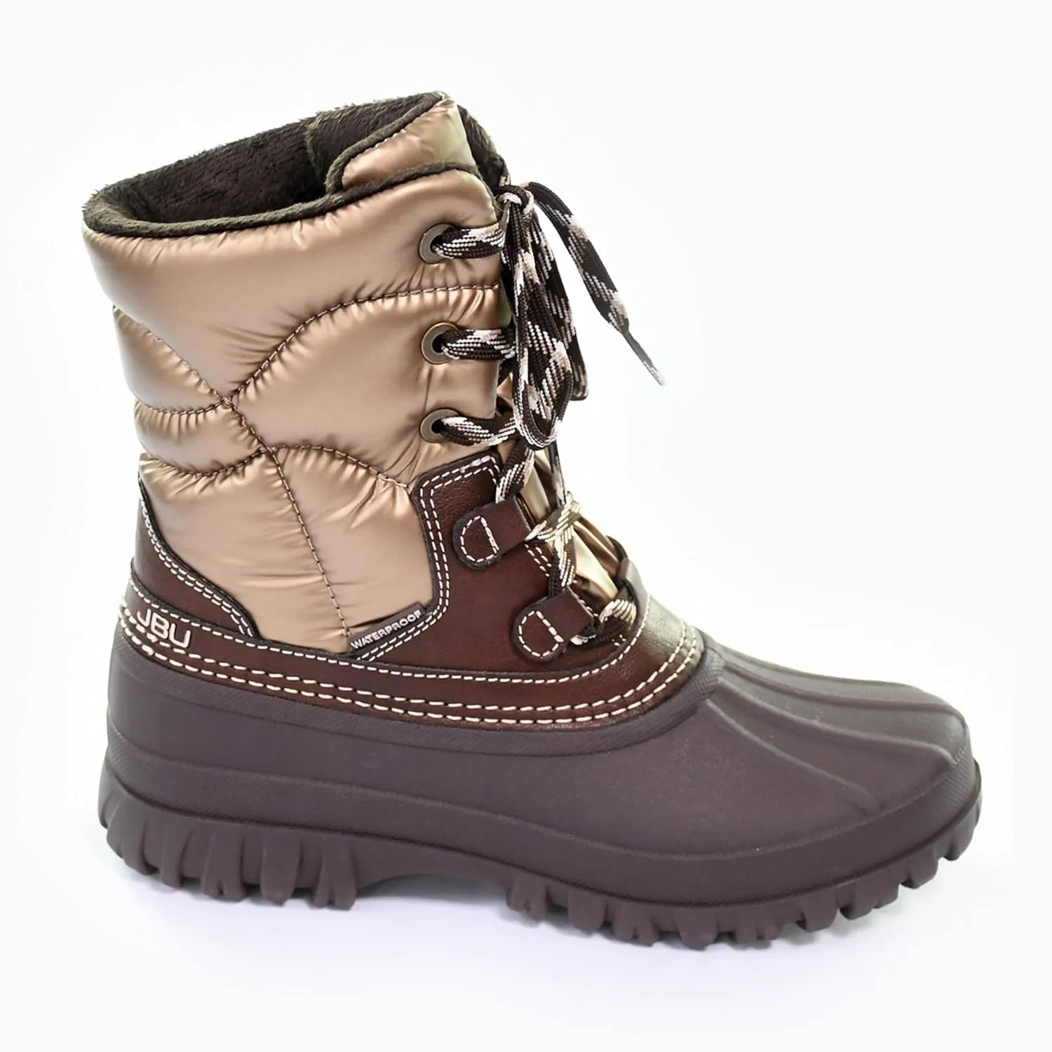 JBU Women's Canyon Waterproof Fashion Mid Calf Boot