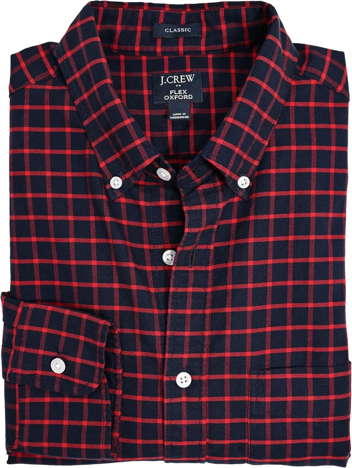 J.Crew Mercantile Men's Classic-Fit Long Sleeve Flex Oxford Shirt