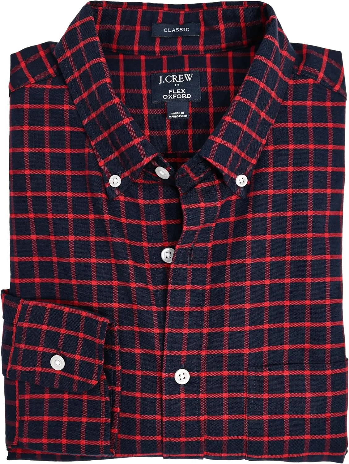J.Crew Mercantile Men's Classic-Fit Long Sleeve Flex Oxford Shirt