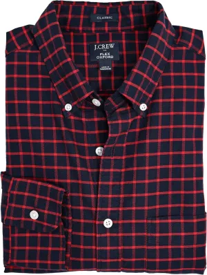 J.Crew Mercantile Men's Classic-Fit Long Sleeve Flex Oxford Shirt