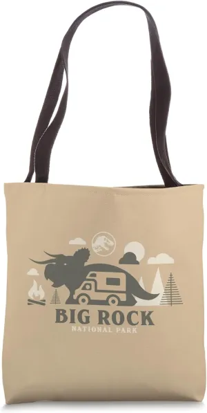 Jurassic World: Dominion Big Rock National Park Tote Bag