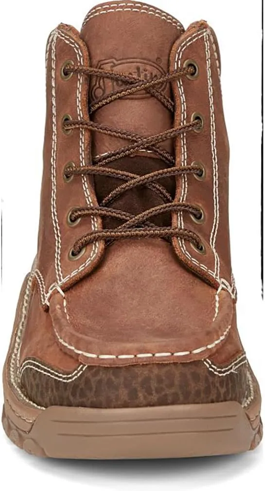 Justin Men's Corbett 5" Lace-Up Waterproof Work Boot