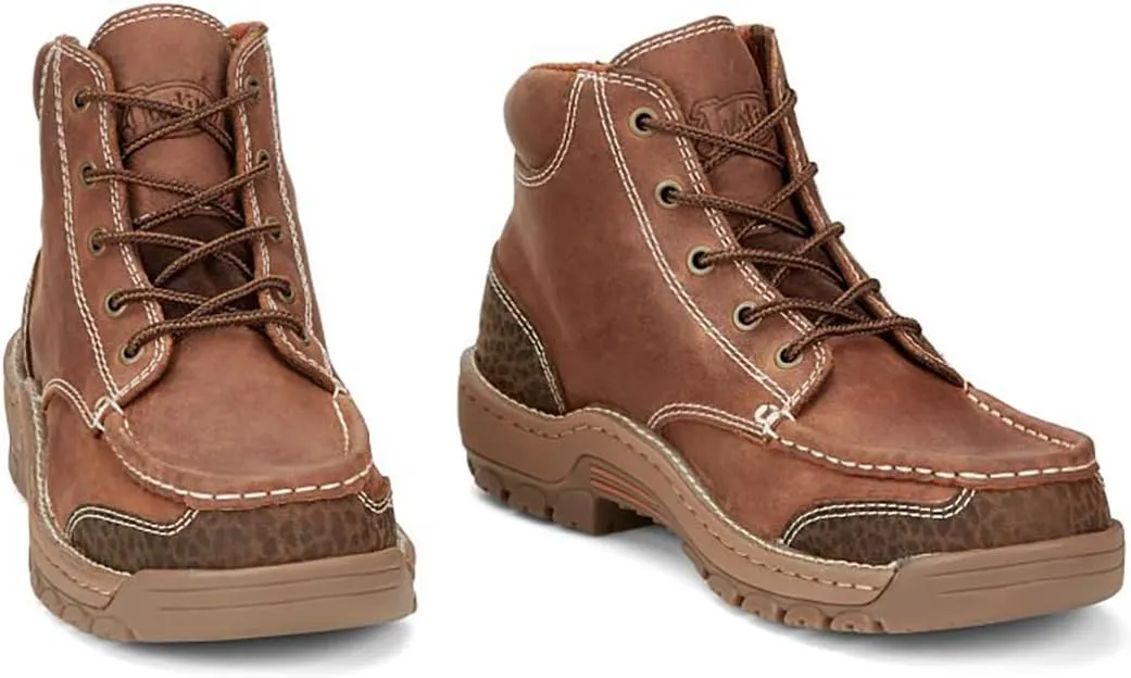 Justin Men's Corbett 5" Lace-Up Waterproof Work Boot