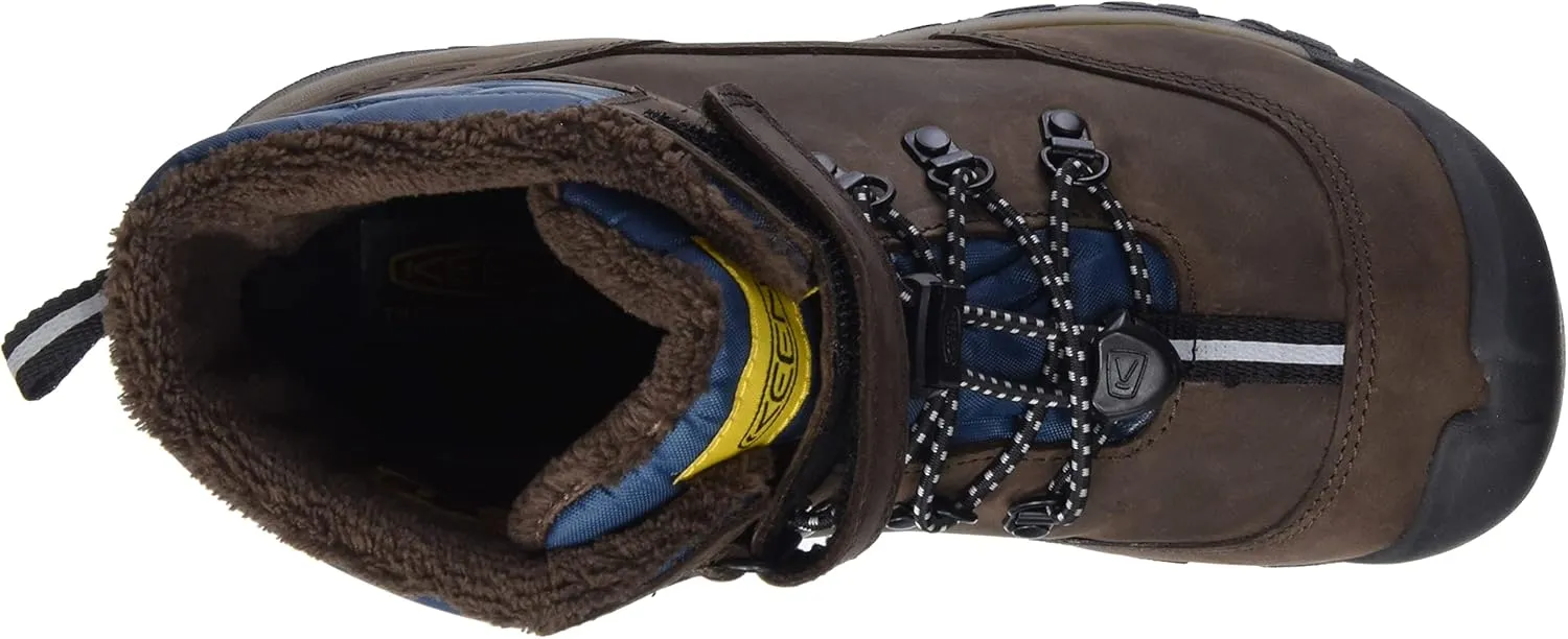 KEEN Unisex-Child Greta mid Height Waterproof Snow Boot