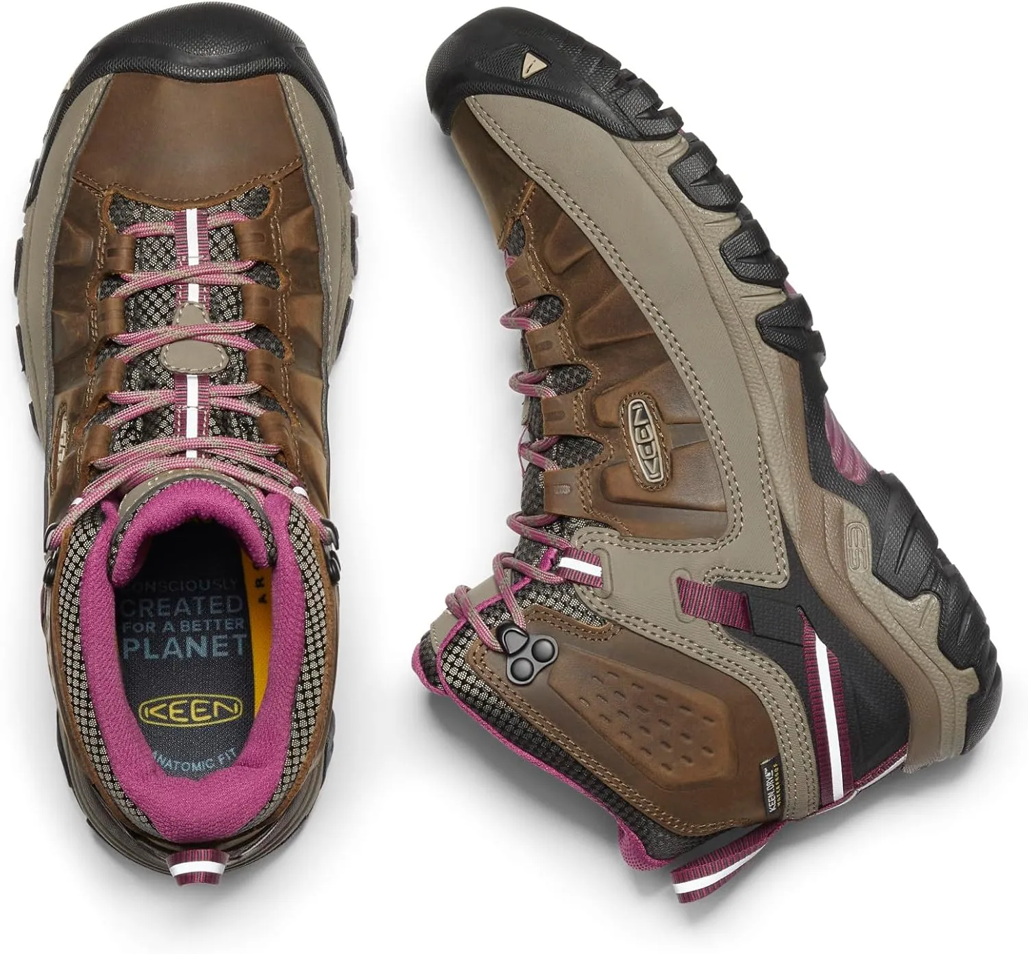 KEEN Women's Targhee 3 Mid Height Waterproof Hiking Boot