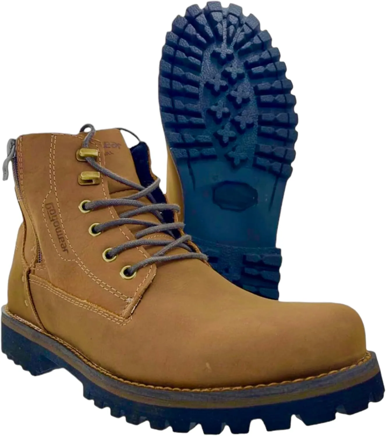 King USA Texas Motorcycle Boots - Mens Combat 6" Work Boot Leather Construction Industrial