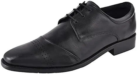 LIBERTYZENO Mens Croco Lizard Print Genuine Leather Adults Slip On & Lace Up Oxford Dress Shoes for Easter Gift