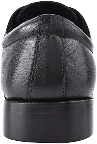 LIBERTYZENO Mens Croco Lizard Print Genuine Leather Adults Slip On & Lace Up Oxford Dress Shoes for Easter Gift