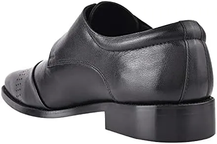 LIBERTYZENO Mens Croco Lizard Print Genuine Leather Adults Slip On & Lace Up Oxford Dress Shoes for Easter Gift