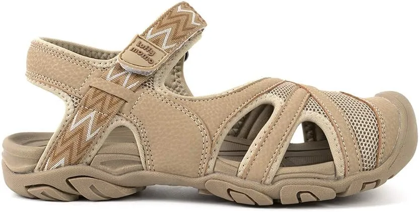 Luffymomo Womens Hiking Outdoor Sandals Sport Athtletic Beach Sandals with Closed Toe
