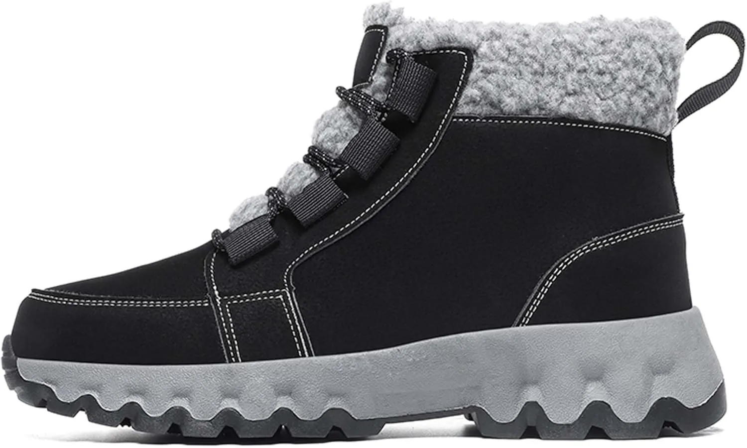 Men's and Women's Fashionable Casual Leather Shoes and Snow Boots