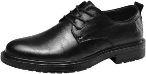 Men's Casual Shoes Fashion Oxfords Business Dress Shoes Lightweight Comfortable Brogue Shoes for Business & Formal