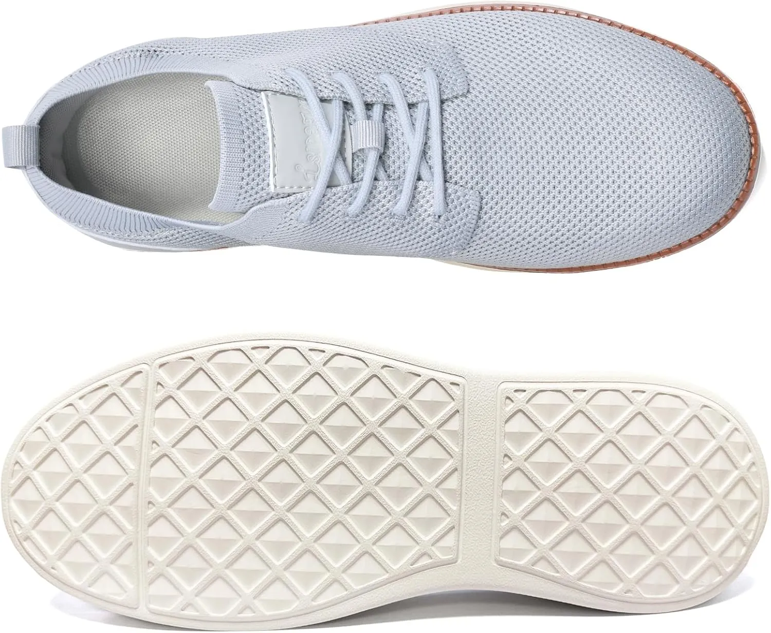 Men's Casual Shoes Knitted Breeze Mesh Oxfords Sneakers