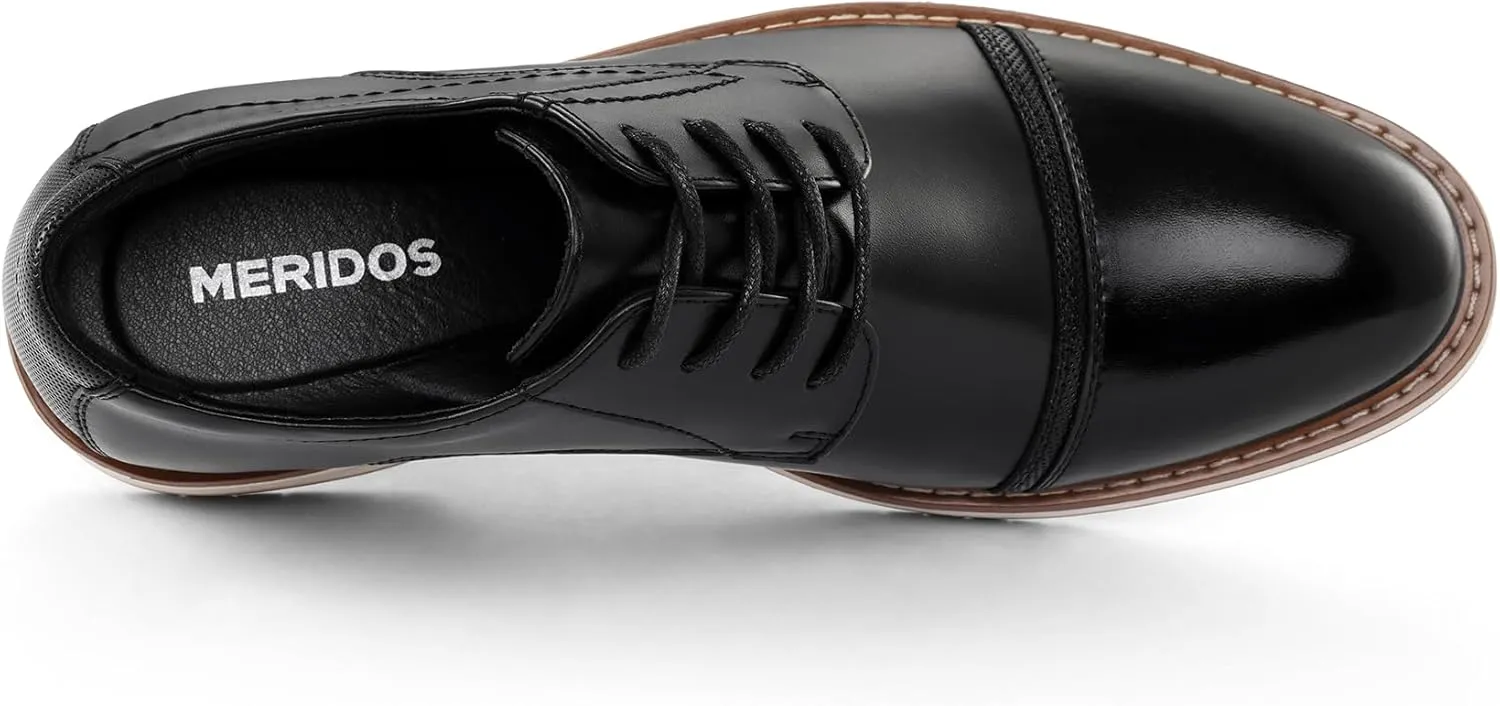 Men's Dress Shoes Business Formal Wingtip Casual Oxford Shoes