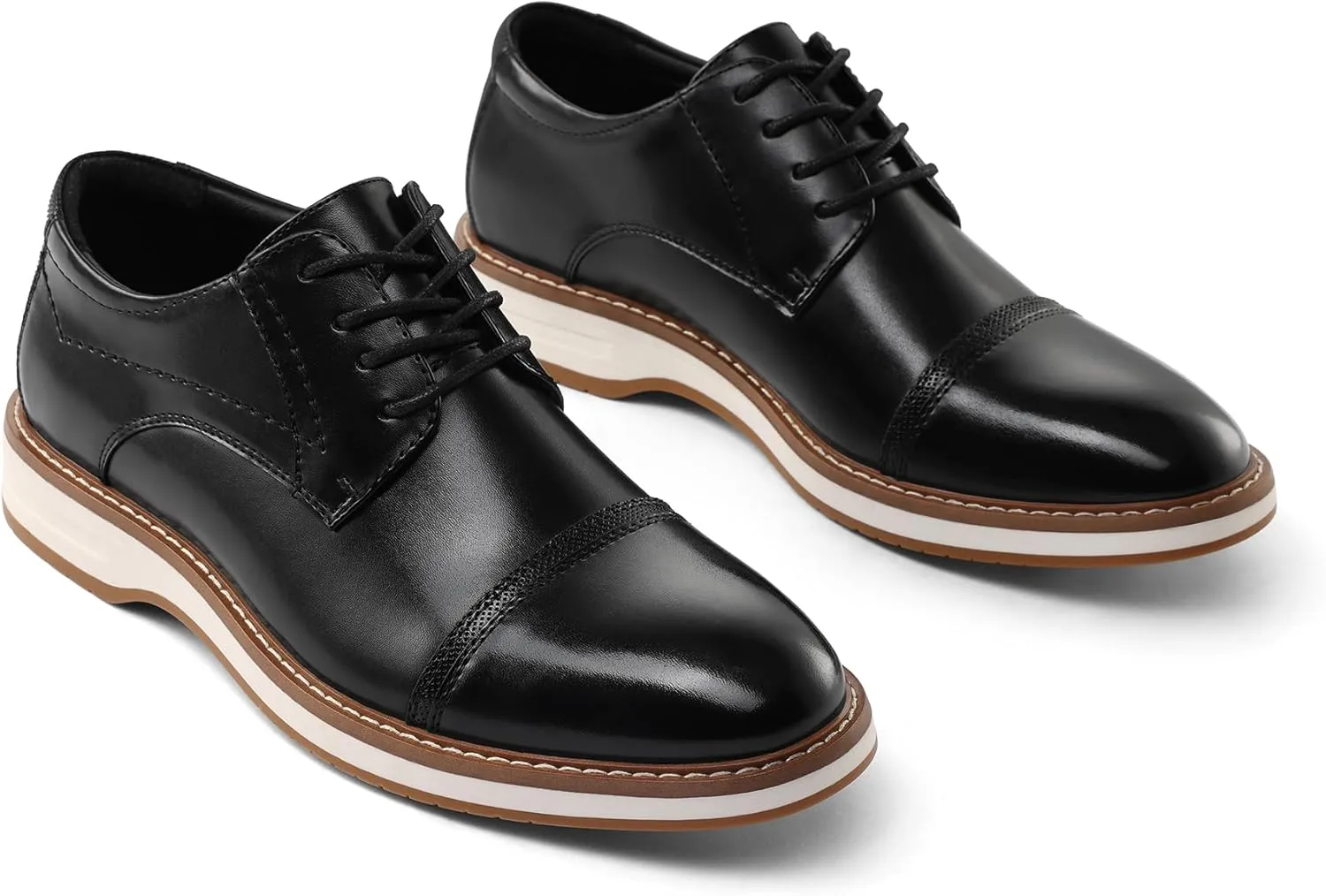 Men's Dress Shoes Business Formal Wingtip Casual Oxford Shoes