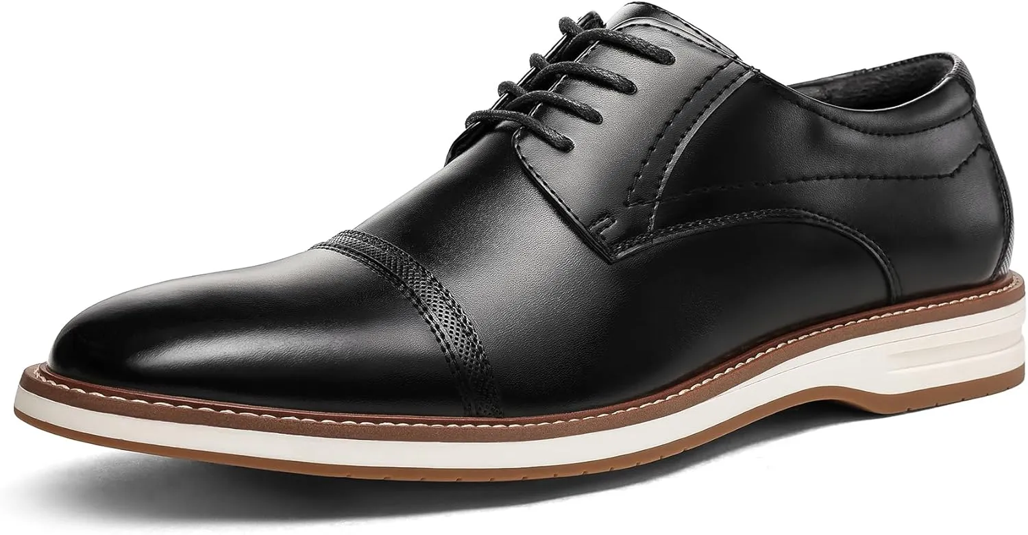 Men's Dress Shoes Business Formal Wingtip Casual Oxford Shoes