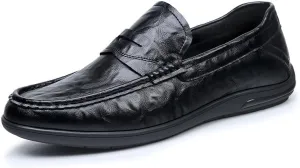 Men's Dress Shoes Mens Breathable Business Classic Oxfords Shoes Lightweight Comfortable Loafers Shoes for Men(9)