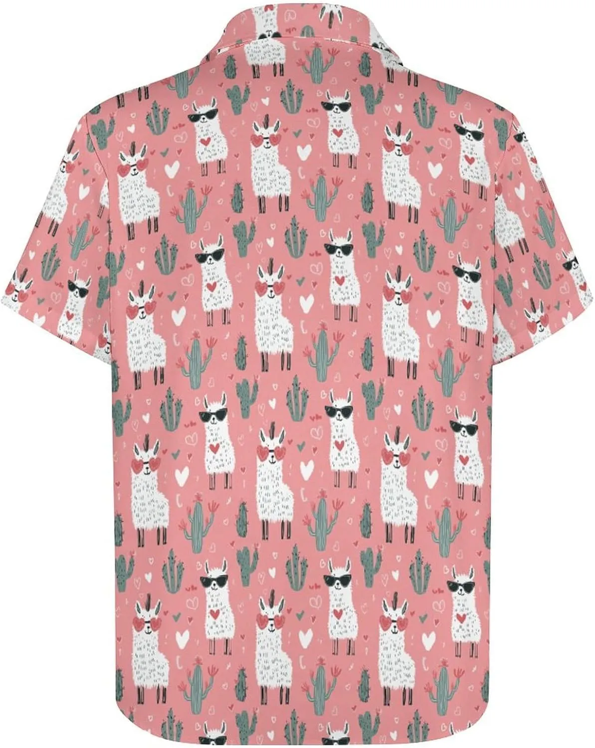 Mens Hawaiian Shirt Casual Button Down Short Sleeve Tropical Beach Holiday Aloha Party Shirt for Men Funny