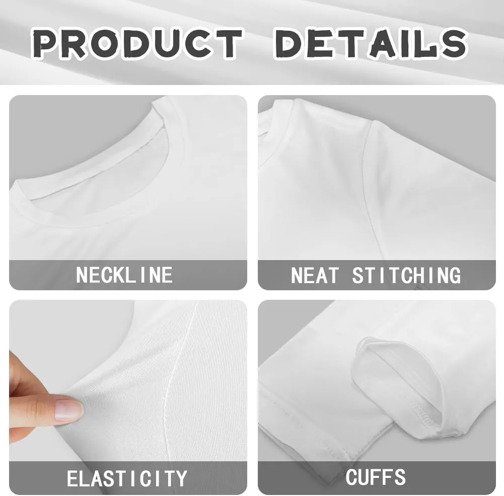 Men's Long Sleeve Tees T-Shirt Athletic Shirt for Men Casual Pullover Tops Quick Dry Casual Wear for Hiking Running