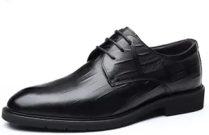 Mens Oxfords Shoes Lightweight Platform Wingtip Brogue Oxfords Fashion Casual Business Oxford Dress Shoes for Men