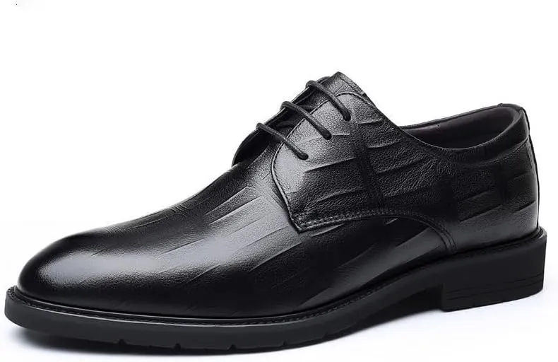 Mens Oxfords Shoes Lightweight Platform Wingtip Brogue Oxfords Fashion Casual Business Oxford Dress Shoes for Men