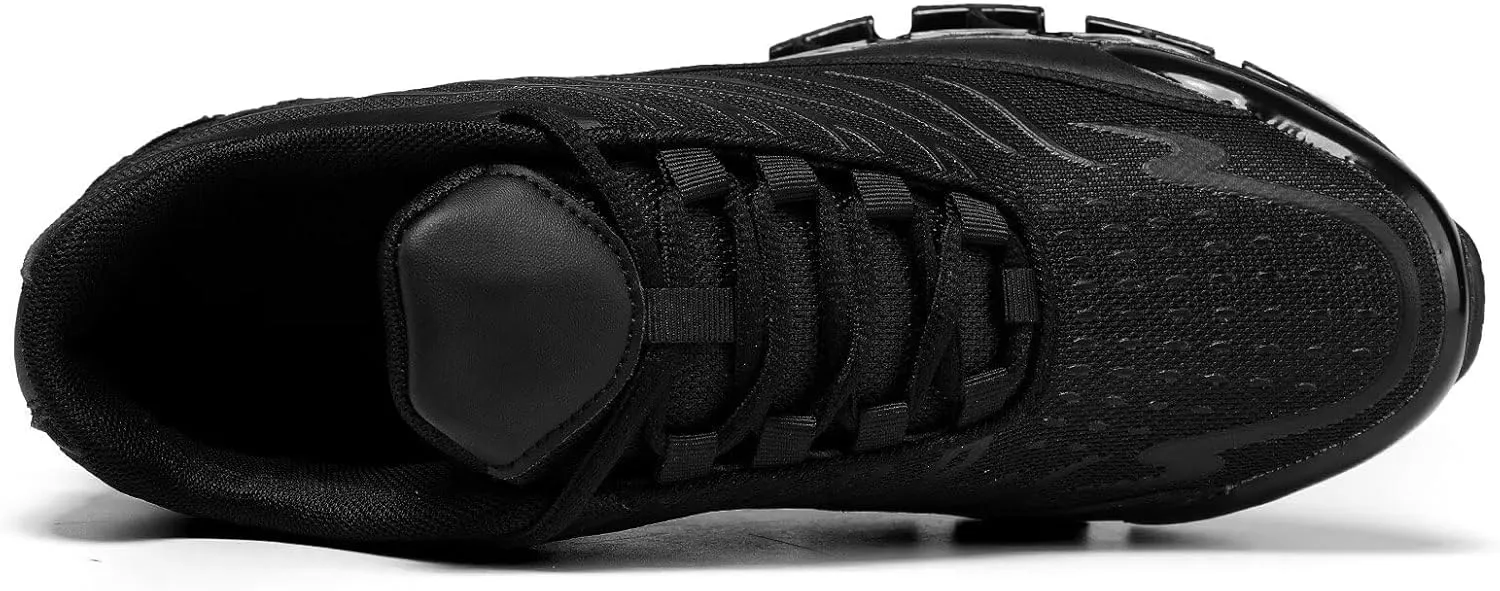 Men's Running Shoes Breathable Mesh Trail Runners Fashion Blade Sneakers Non Slip Gym Sport Trainer Casual Athletic Walking Shoes