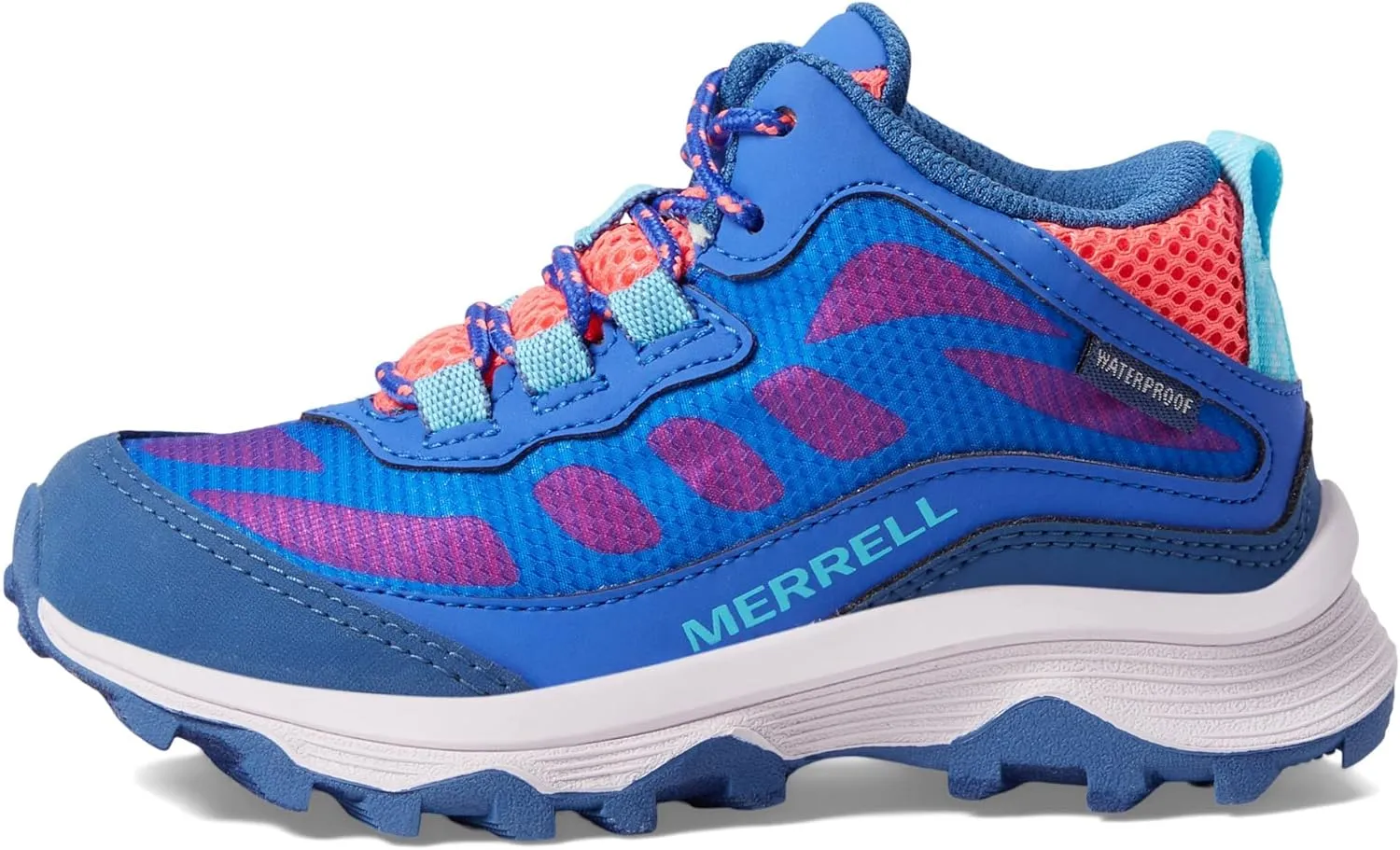 Merrell Kids' Moab Speed Mid Waterproof Hiking Boot