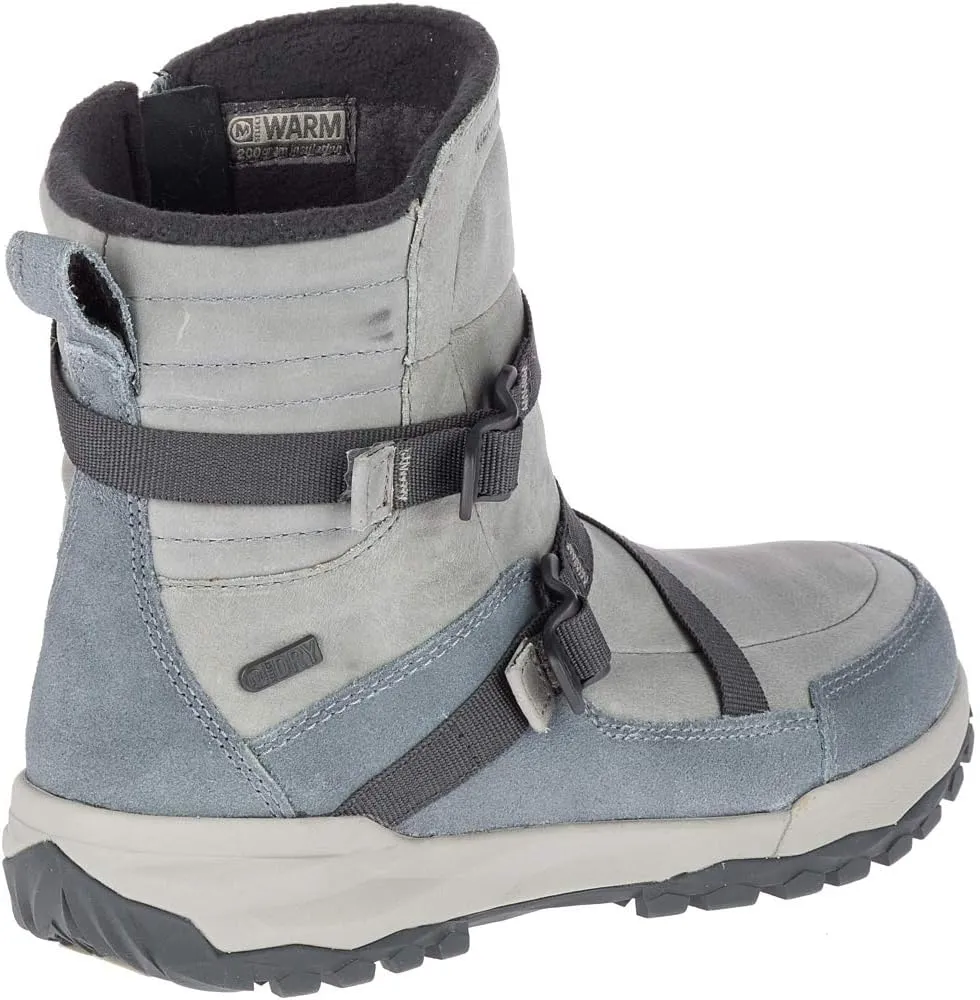 Merrell Women's Icepack 8" Mid Zip Polar Waterproof Snow Boot