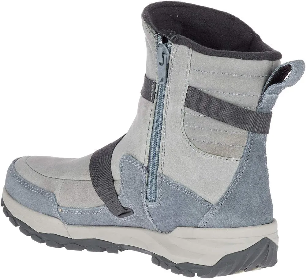 Merrell Women's Icepack 8" Mid Zip Polar Waterproof Snow Boot
