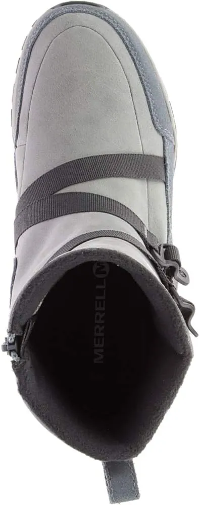 Merrell Women's Icepack 8" Mid Zip Polar Waterproof Snow Boot