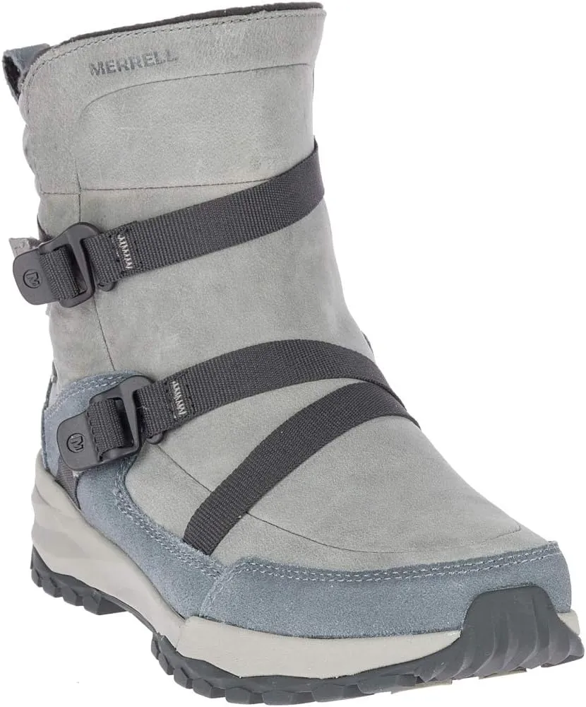 Merrell Women's Icepack 8" Mid Zip Polar Waterproof Snow Boot