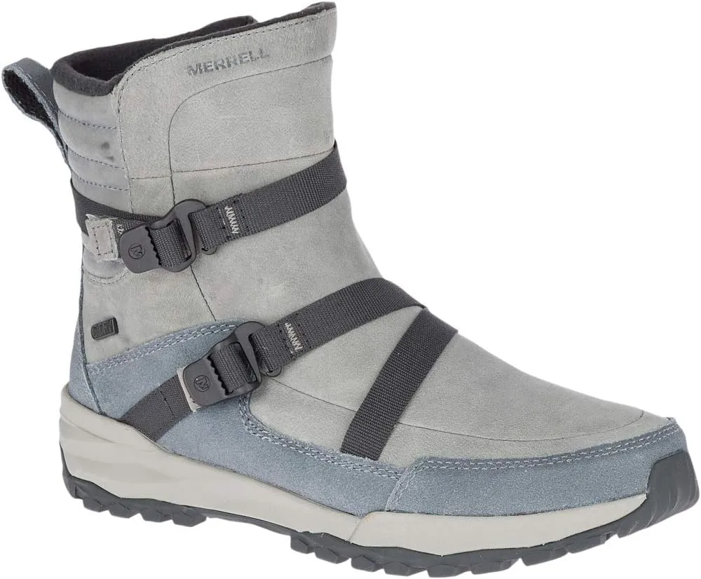 Merrell Women's Icepack 8" Mid Zip Polar Waterproof Snow Boot