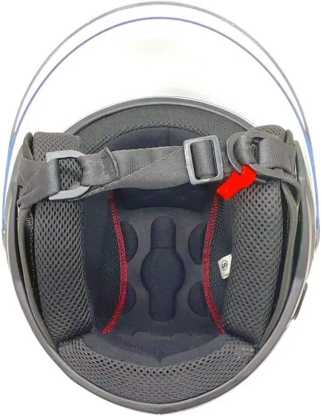 MMG Helmets Open Face Pilot Style Integrated Flip Up Visor DOT - Model 28 (Shiny Black, XL)