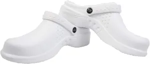 Natural Uniforms Ultralite Women's Clogs with Strap, Nursing Medical Work Mule