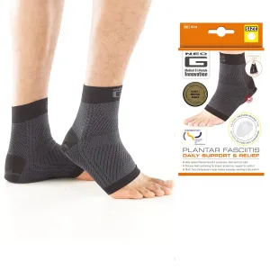 Neo-G Plantar Fasciitis Compression Socks – Support for Plantar Fasciitis, Heel and Arch Pain, Silicone Heel Cushioning for Targeted Pain Relief – Class 1 Medical Device – 1 Pair - XL