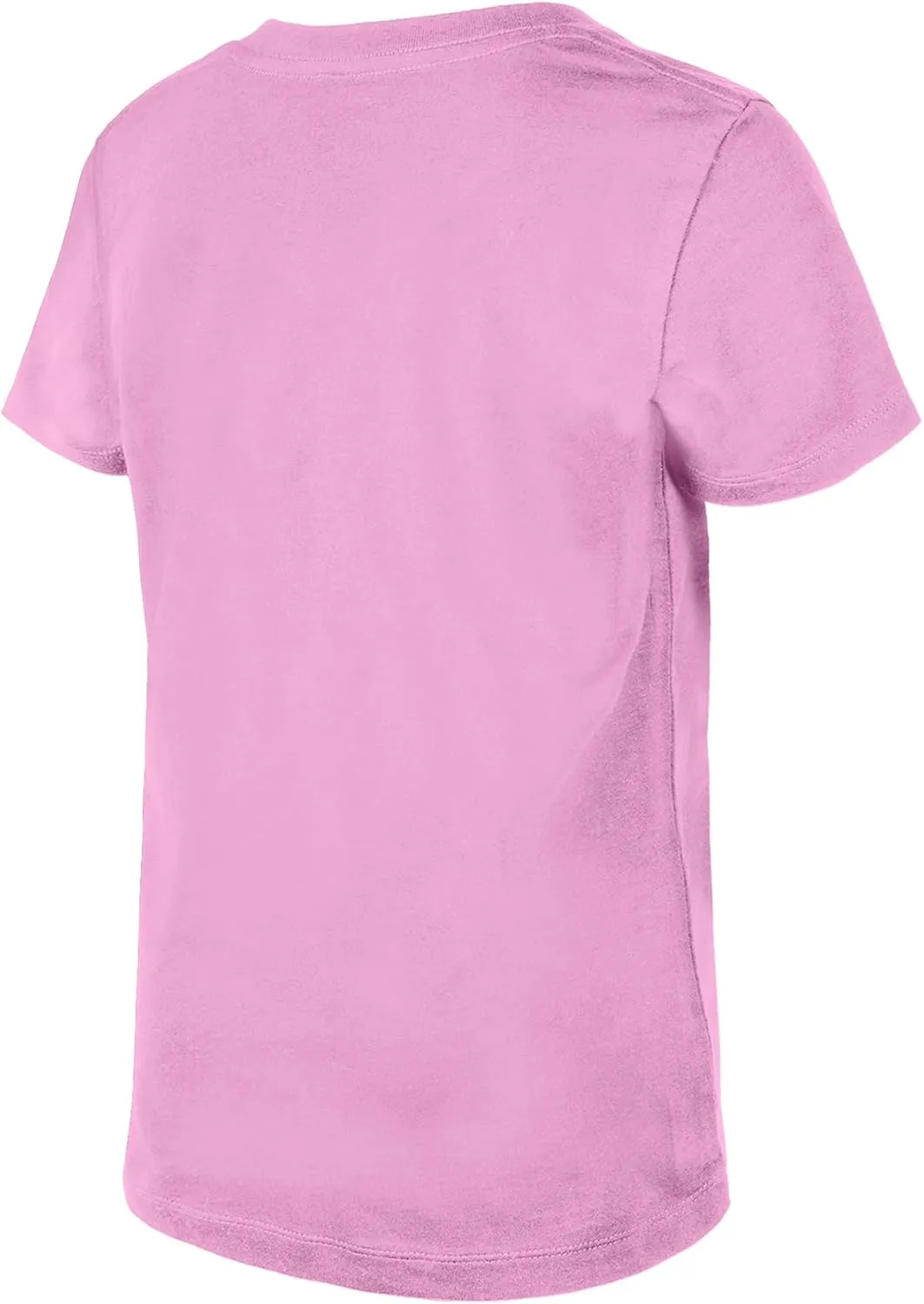 New Era Girls Youth NFL Flip Sequins V-Neck T-Shirt