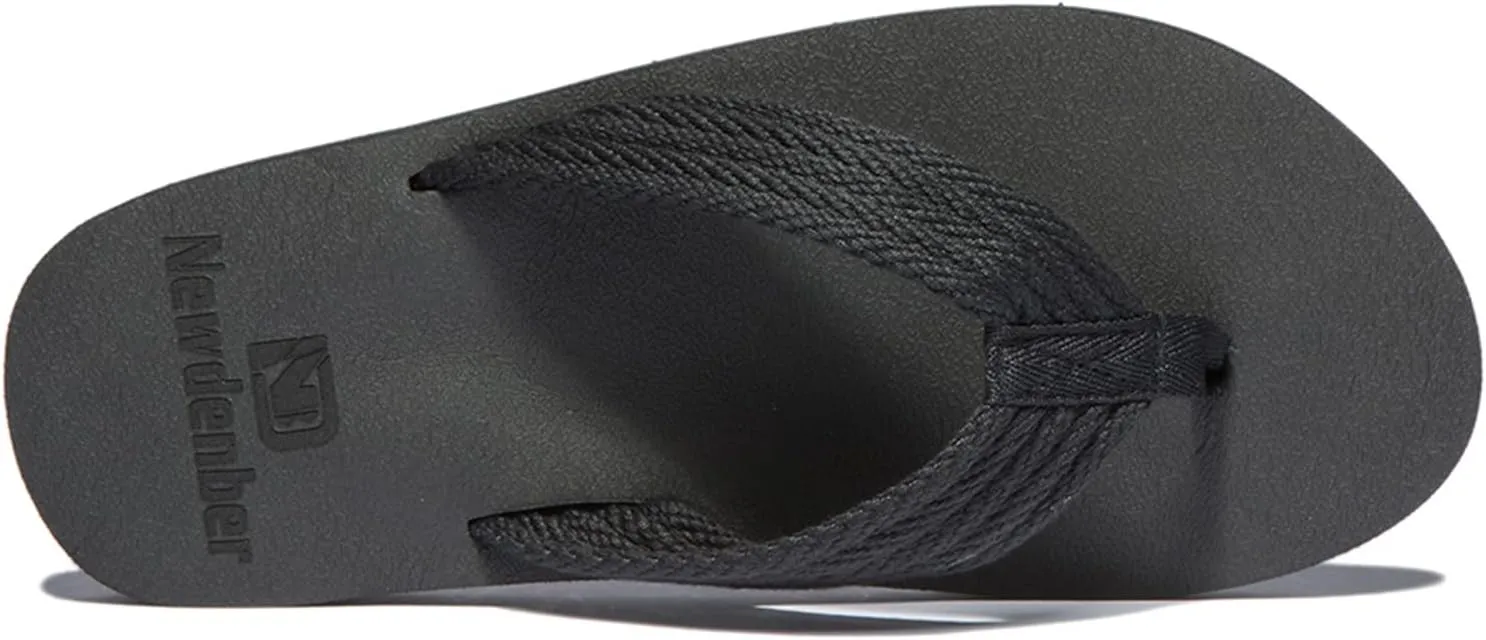NewDenBer Mens Flip Flops Comfortable Thong Sandals Lightweight Summer Beach Sandals
