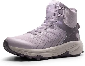 NORTIV 8 Women's Hiking Boots Waterproof with Arch Support Sneakers Walking Outdoor Comfortable Lightweight Boot Echo Mid