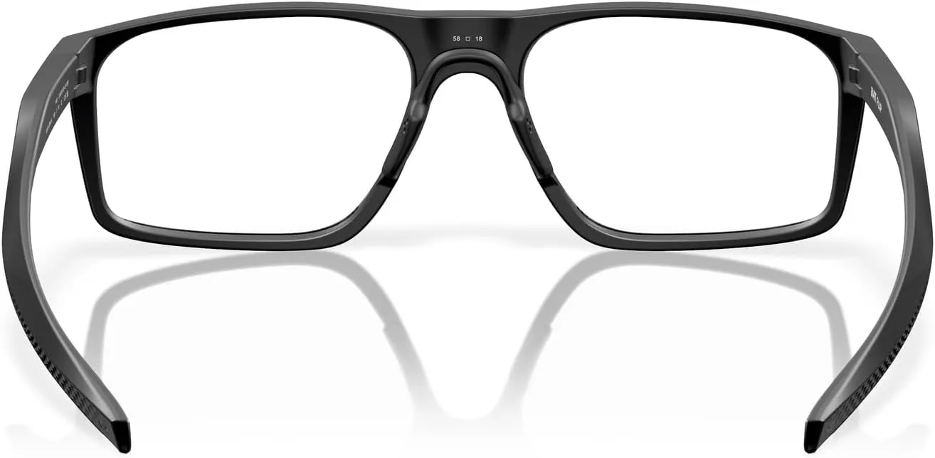 Oakley Men's Ox8183 Bat Flip Rectangular Prescription Eyewear Frames