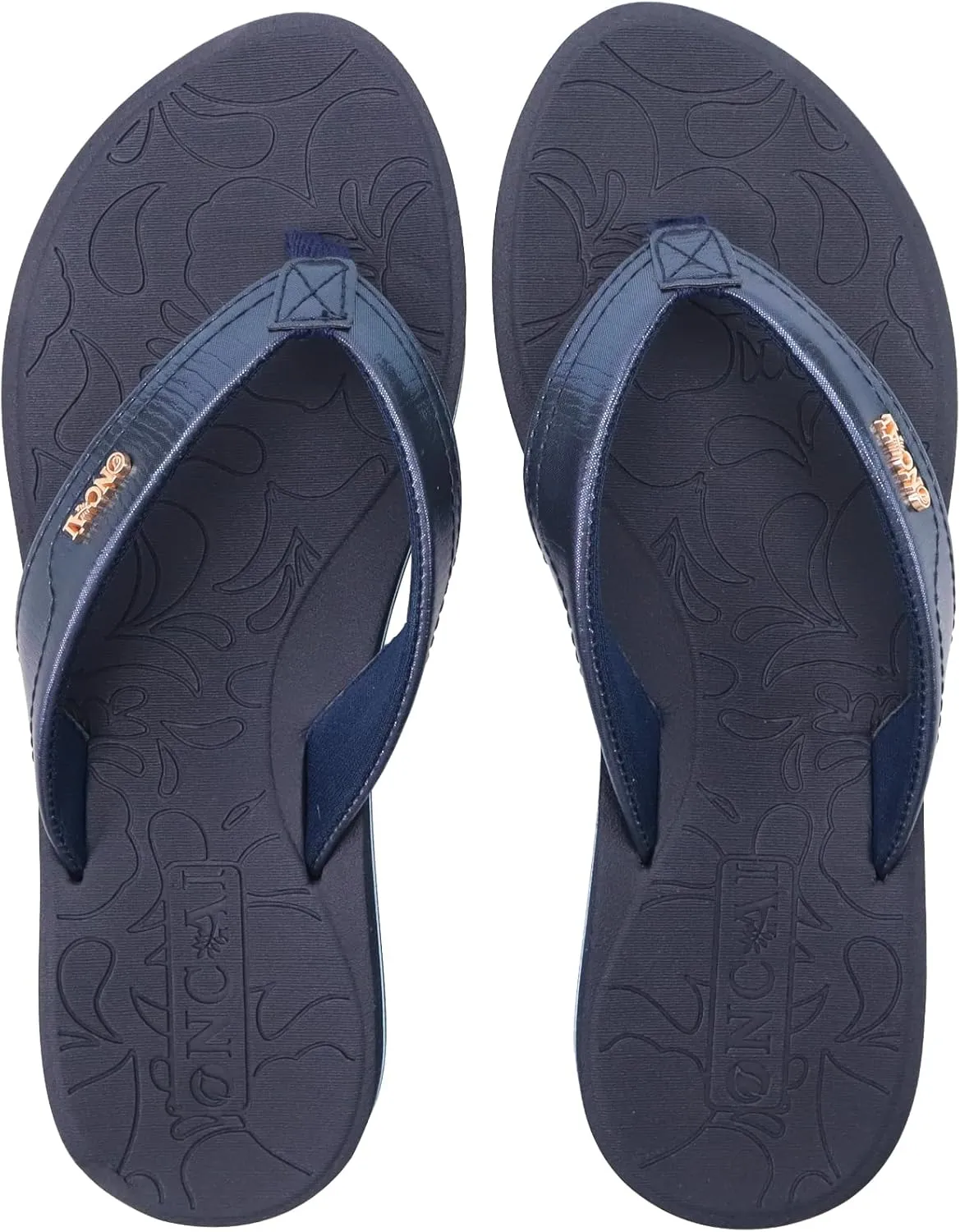 ONCAI Women's Flip Flops Comfortable Summer Beach Thong Sandals for Women with Cushion Walking Arch Support Yoga Mat Indoor Outdoor Soles