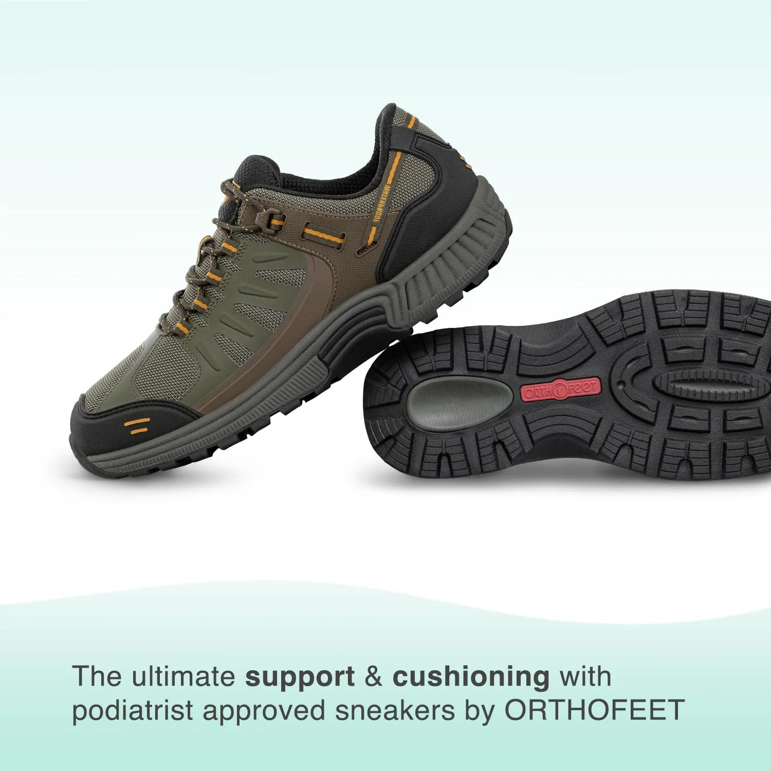 Orthofeet Women's Orthopedic Waterproof Alma Hiking Shoes
