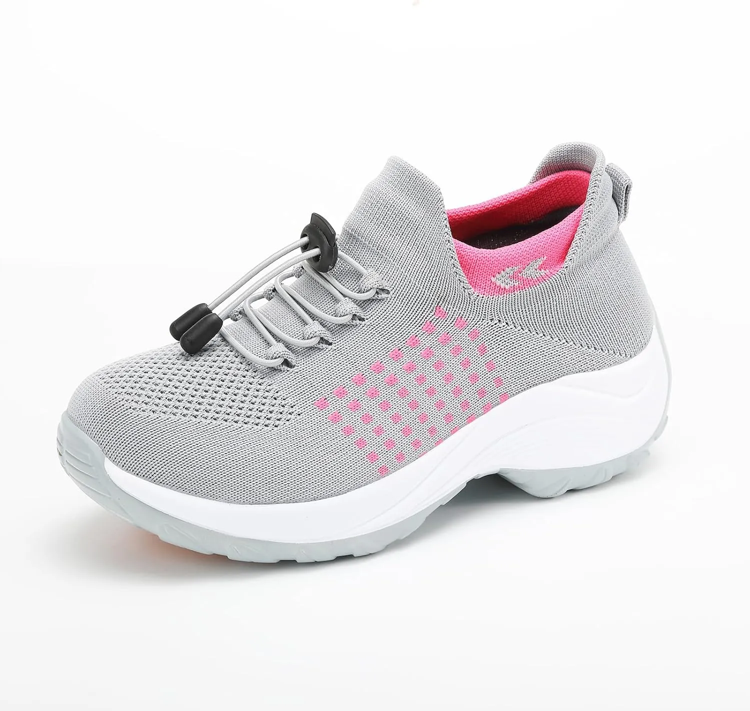 Orthopedic Shoes for Women Comfort Wear Orthowear Shoes Wide Width Slip On Walking Tennis Sneakers Plantar Fasciitis Bowling Shoe Mesh Athletic Style for Bowlers Breathable Lightweight