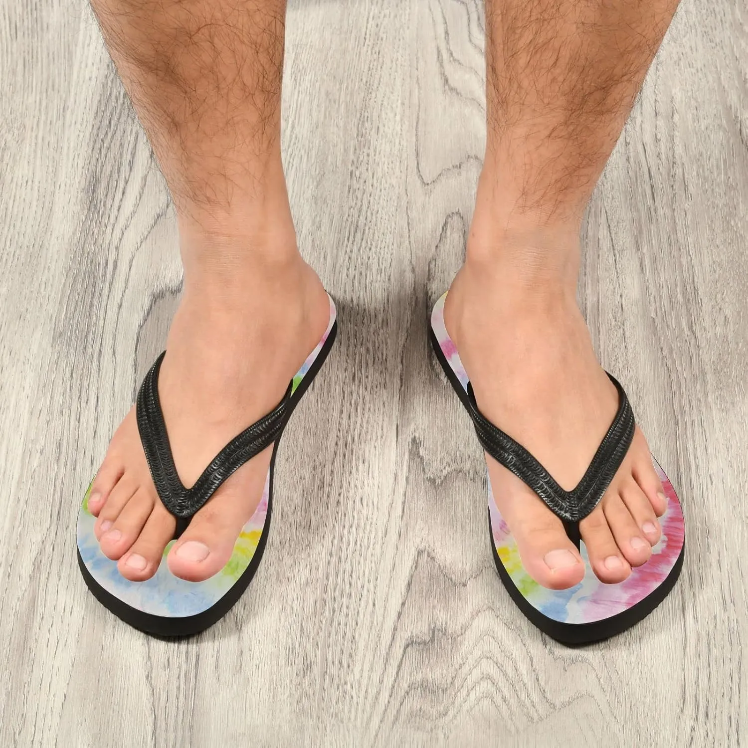 Oyihfvs Flip Flops Flip Sandal Home Slippers Hotel Spa Bedroom for Men Women XS-XXL