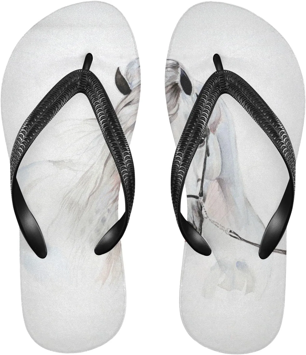 Oyihfvs Flip Flops Flip Sandal Home Slippers Hotel Spa Bedroom for Men Women XS-XXL