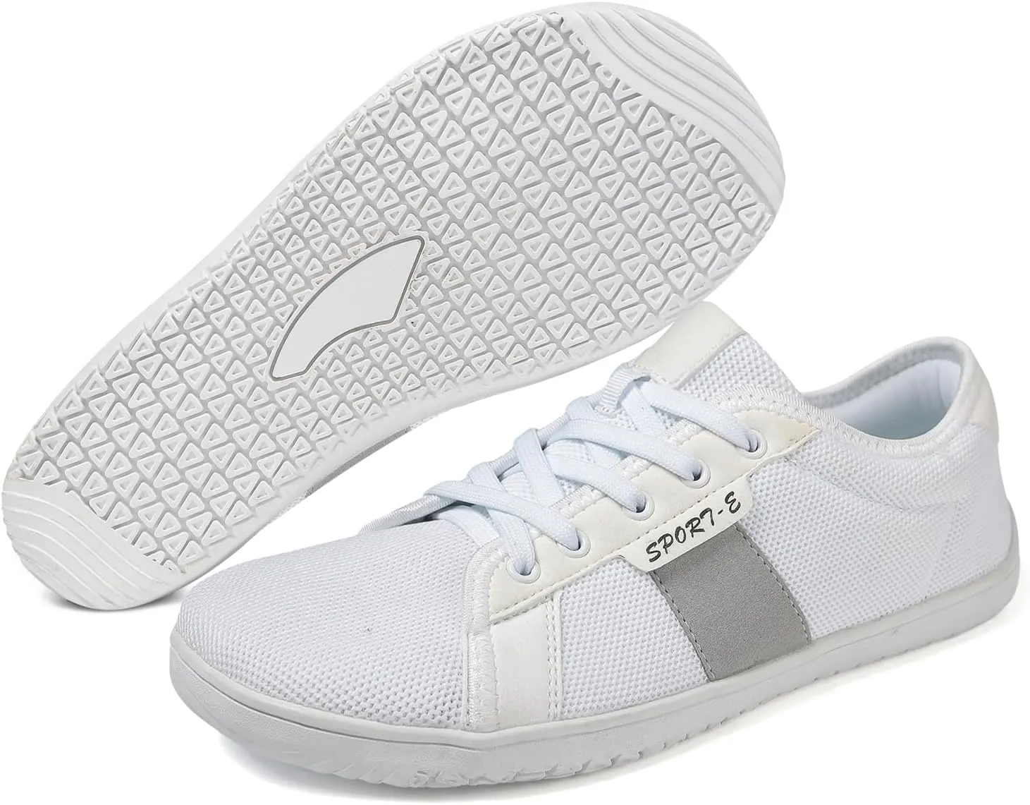 Padgene Wide Barefoot Minimalist Shoes for Women Men | Zero Drop Sole | Width Fashion Sneaker Wide Toe Box Cross-Trainer Lightweight Walking Casual Comfortable Running Shoes